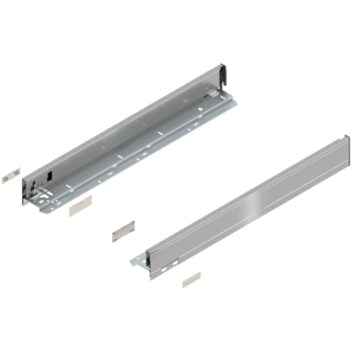 LEGRABOX pure drawer side set height N