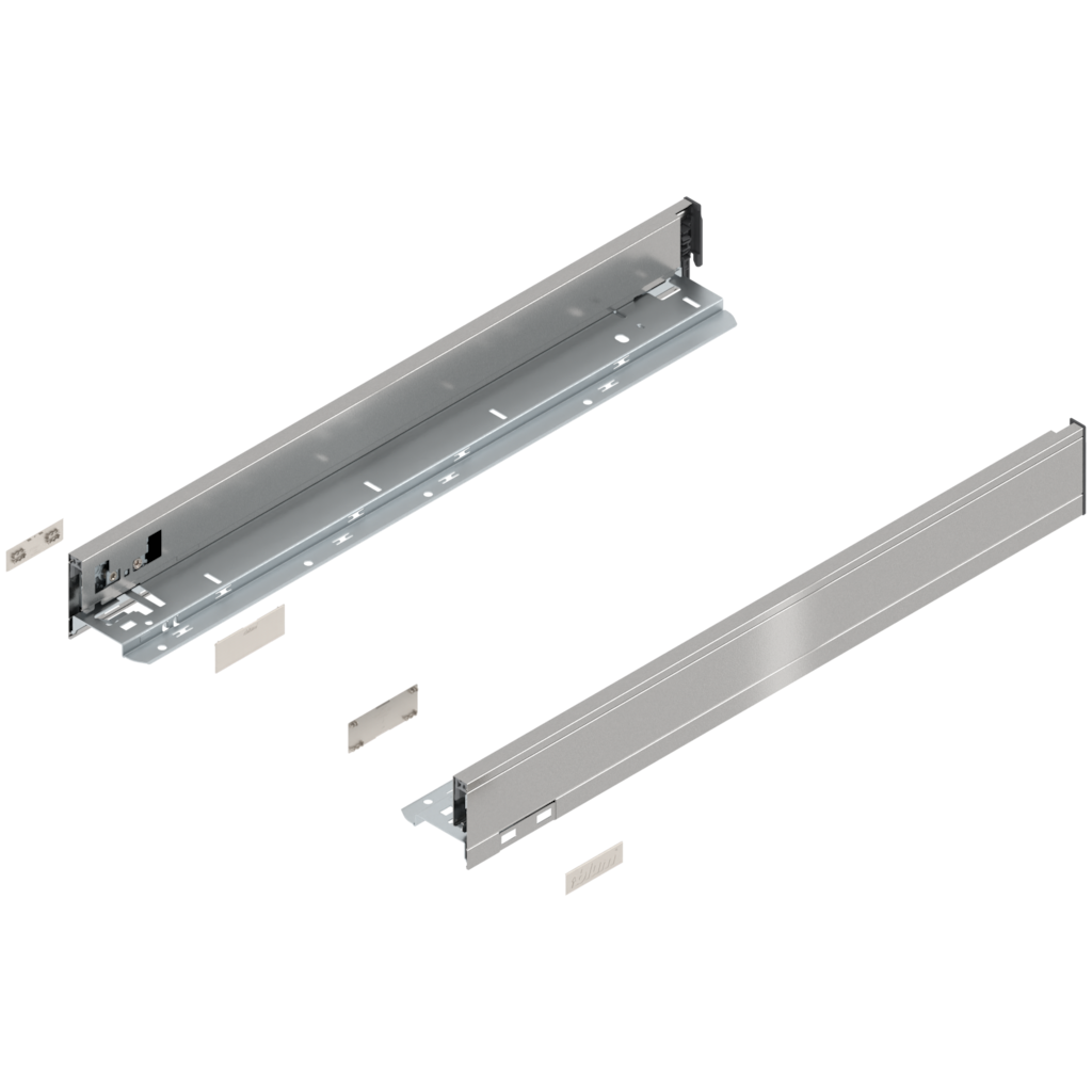 LEGRABOX pure drawer side set height N