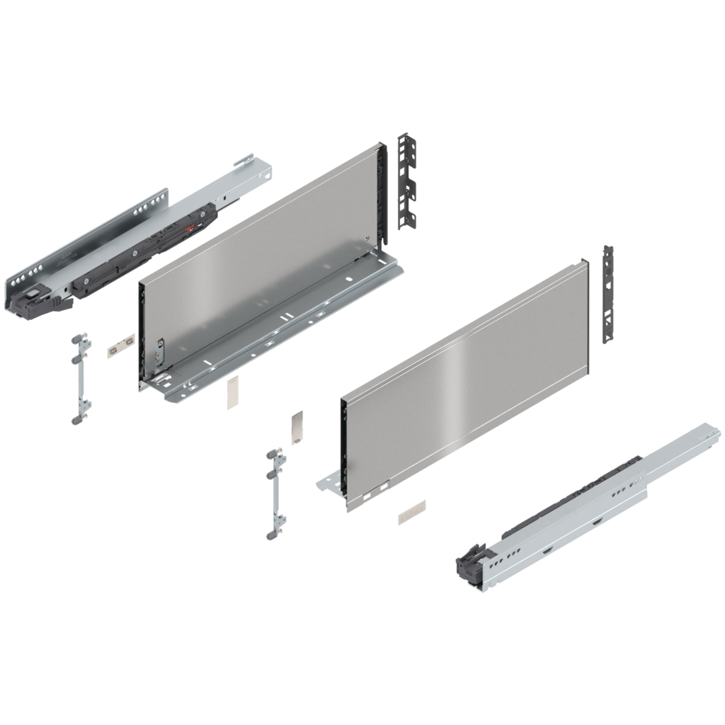 LEGRABOX pure complete set drawer height C (193.0 mm)