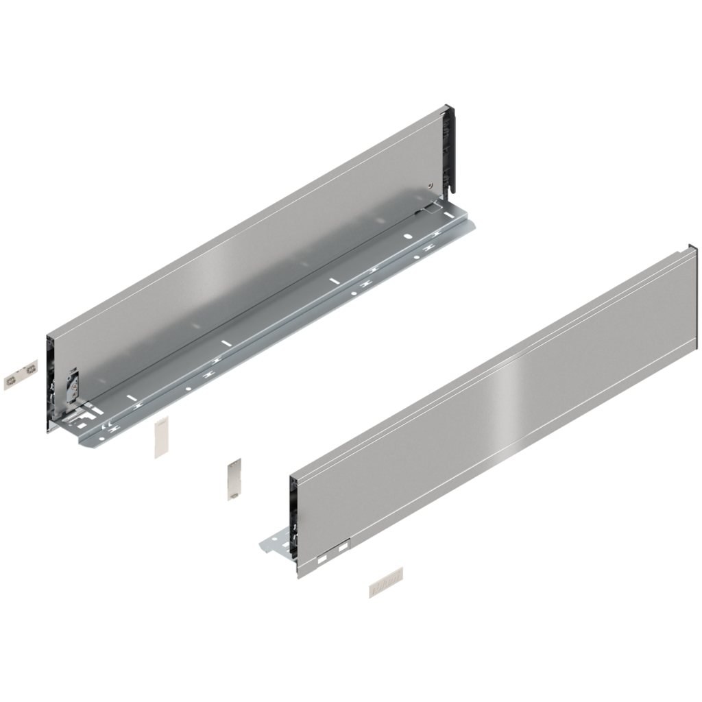 LEGRABOX pure drawer side set height K