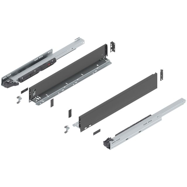 LEGRABOX pure complete set drawer height M (106.0 mm)