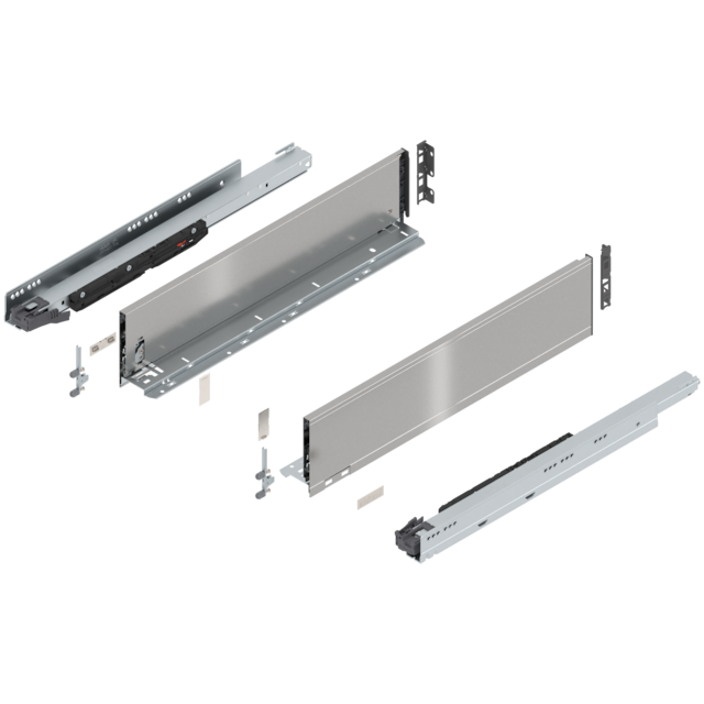 LEGRABOX pure complete set drawer height K (142.0 mm)