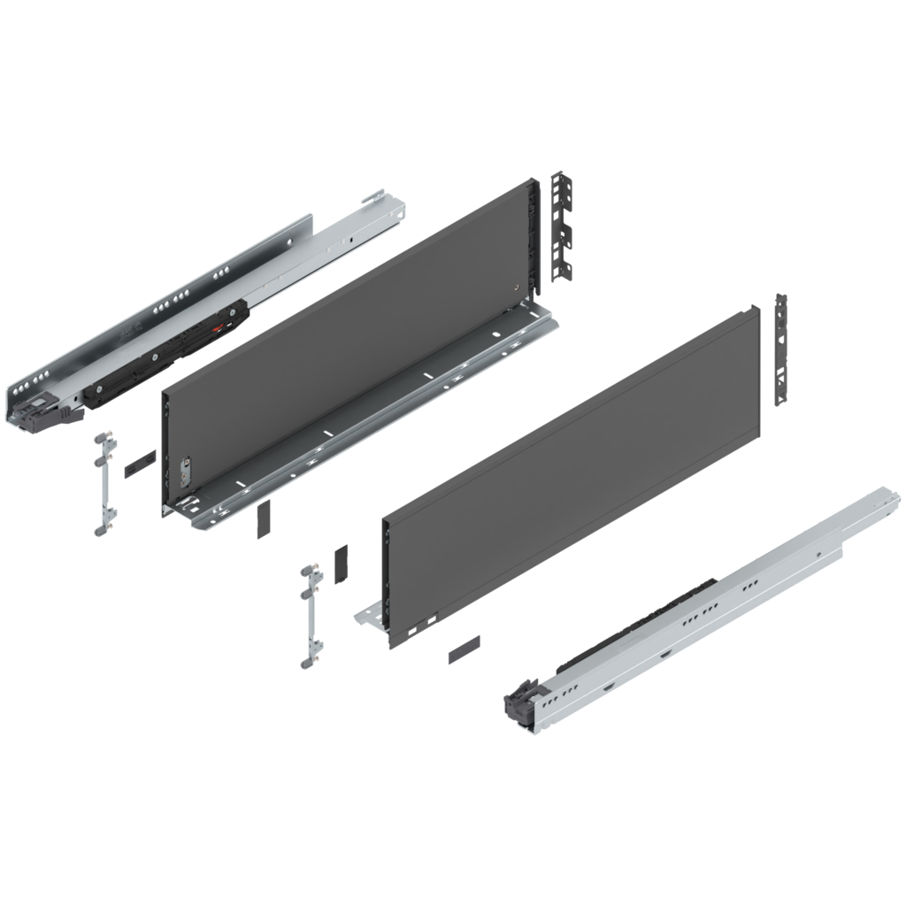 LEGRABOX pure complete set drawer height C (193.0 mm)