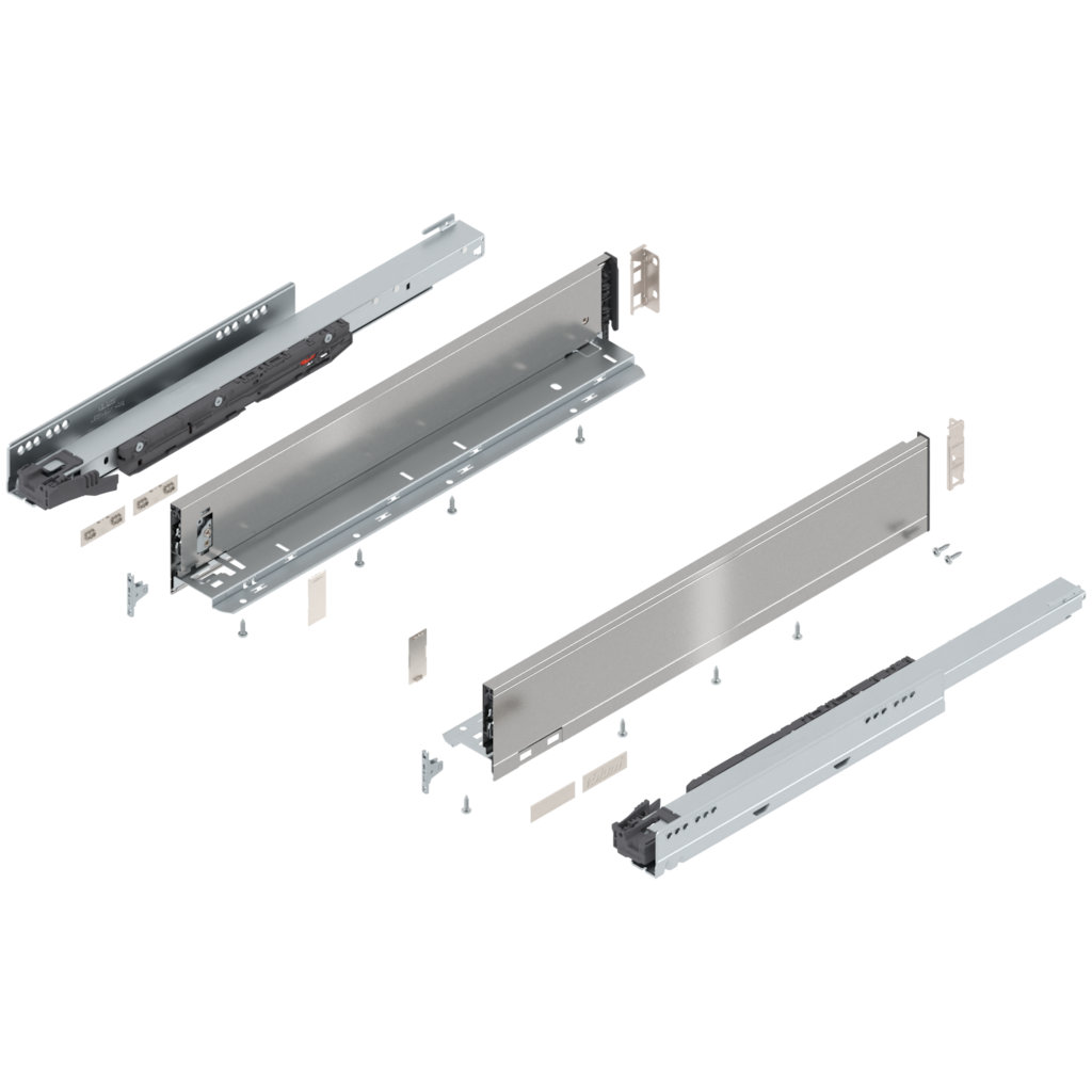 LEGRABOX pure complete set drawer height M (106.0 mm)