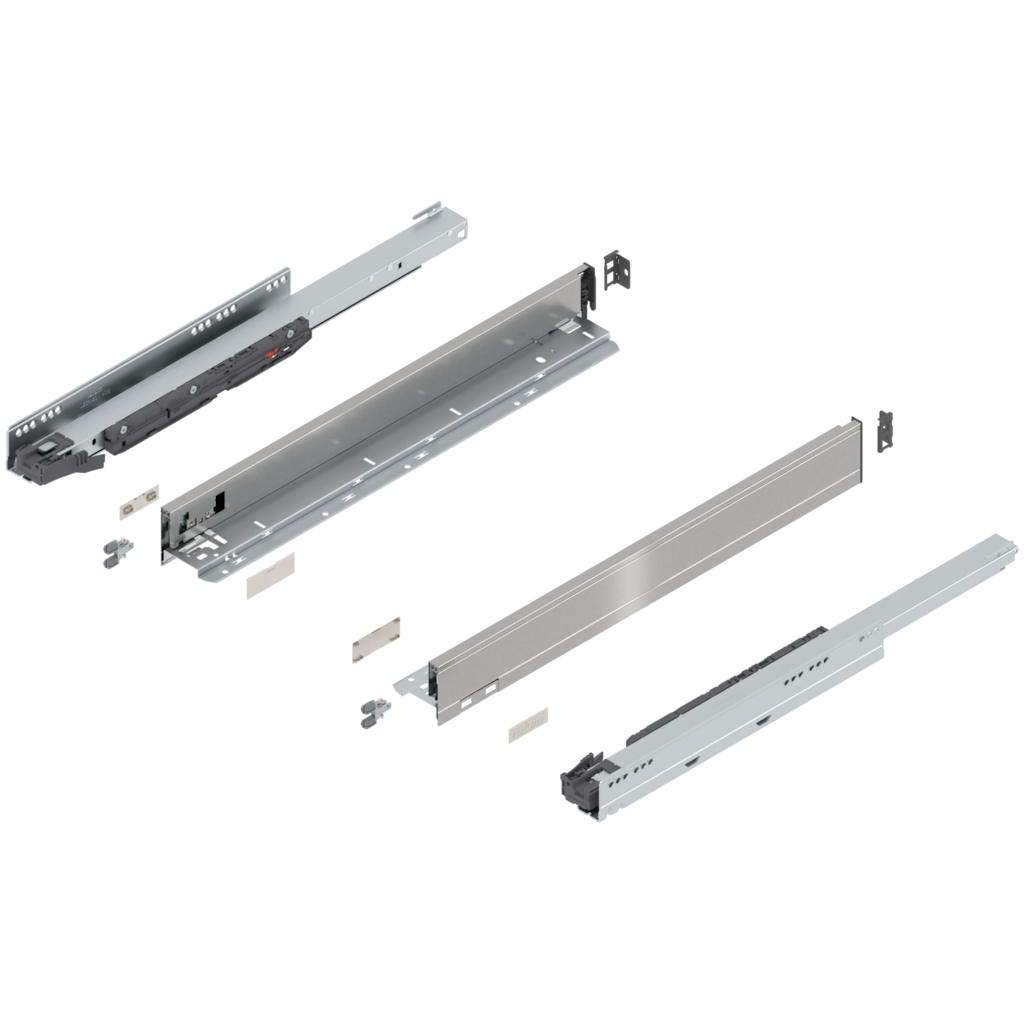 LEGRABOX pure complete set drawer height N (80.0 mm)