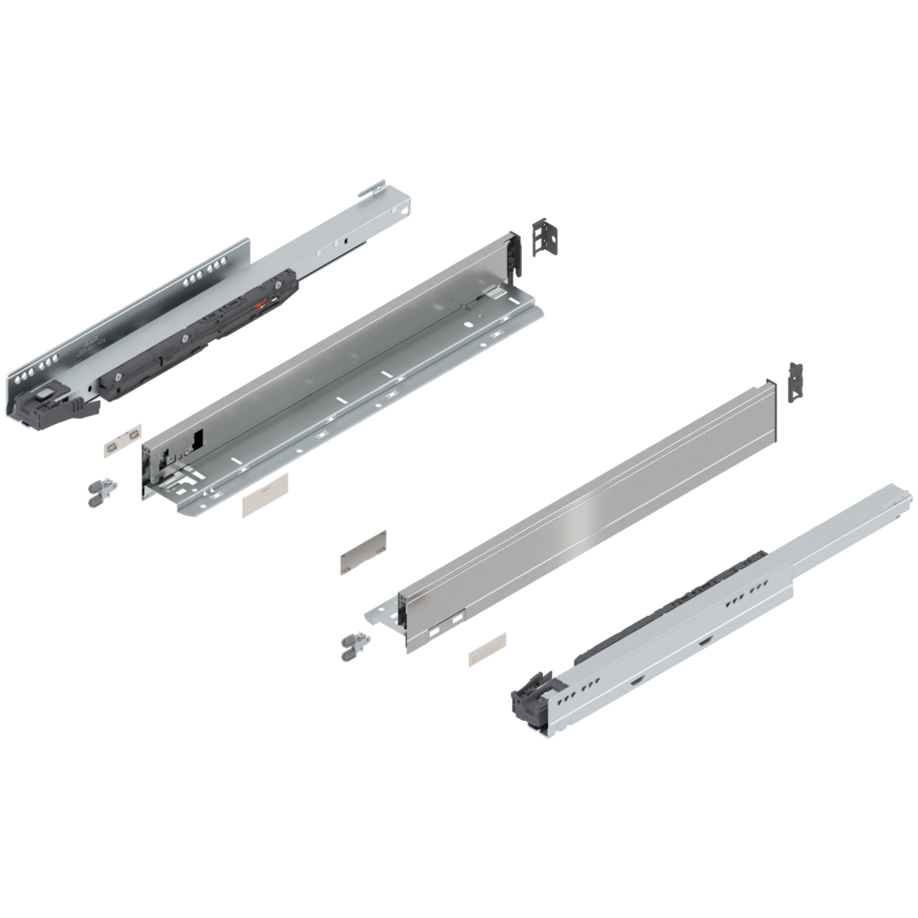 LEGRABOX pure complete set drawer height N (80.0 mm)