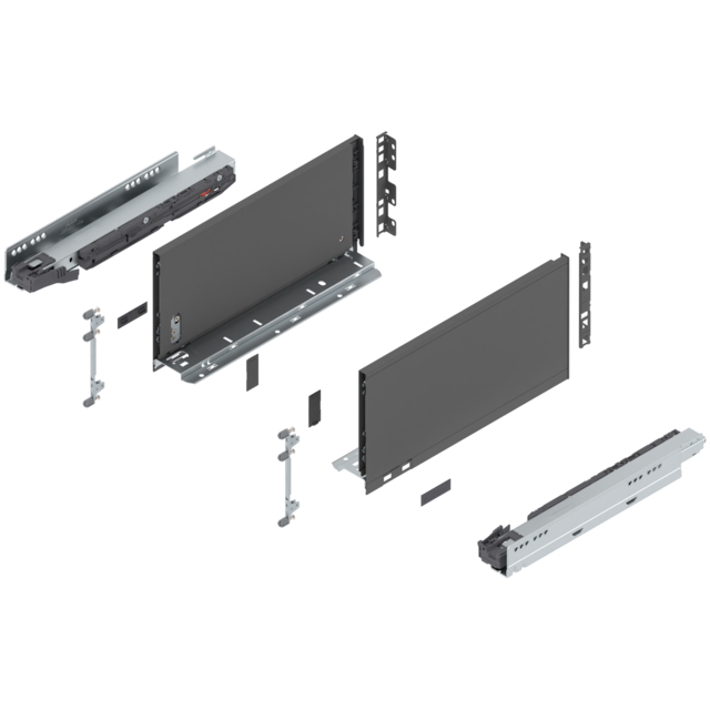 LEGRABOX pure complete set drawer height C (193.0 mm)
