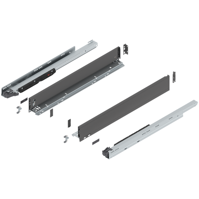 LEGRABOX pure complete set drawer height M (106.0 mm)