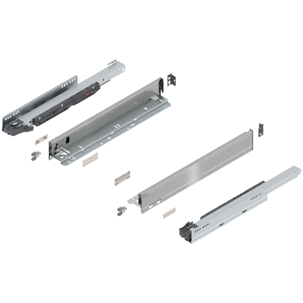 LEGRABOX pure complete set drawer height N (80.0 mm)