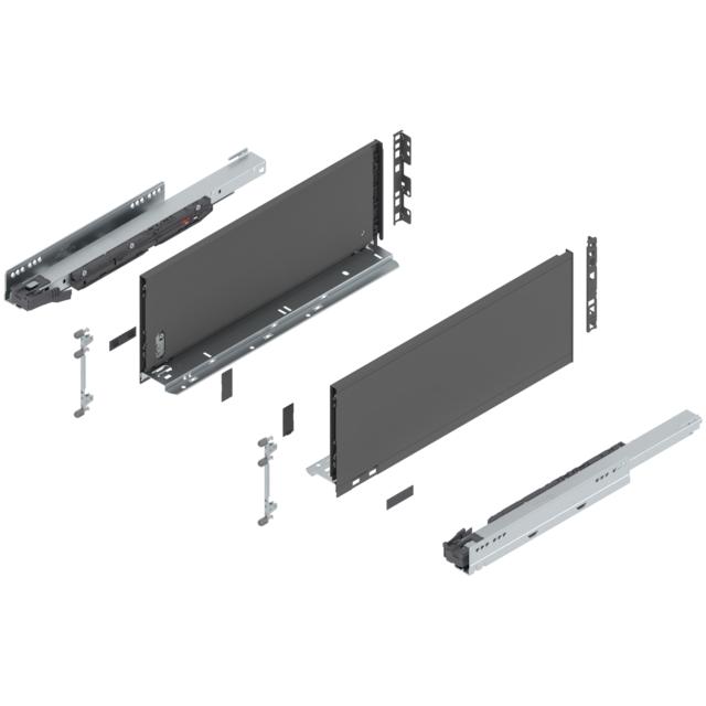LEGRABOX pure complete set drawer height C (193.0 mm)