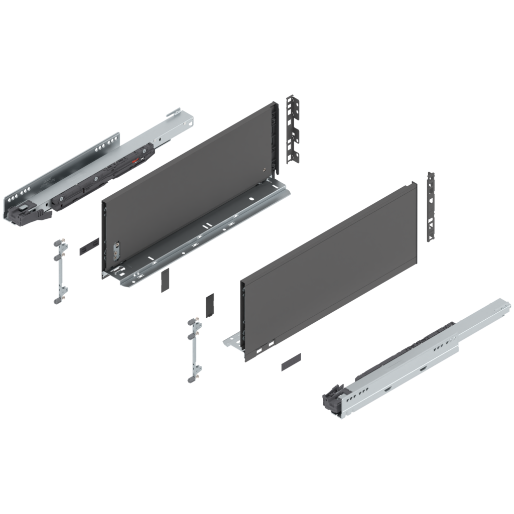 LEGRABOX pure complete set drawer height C (193.0 mm)