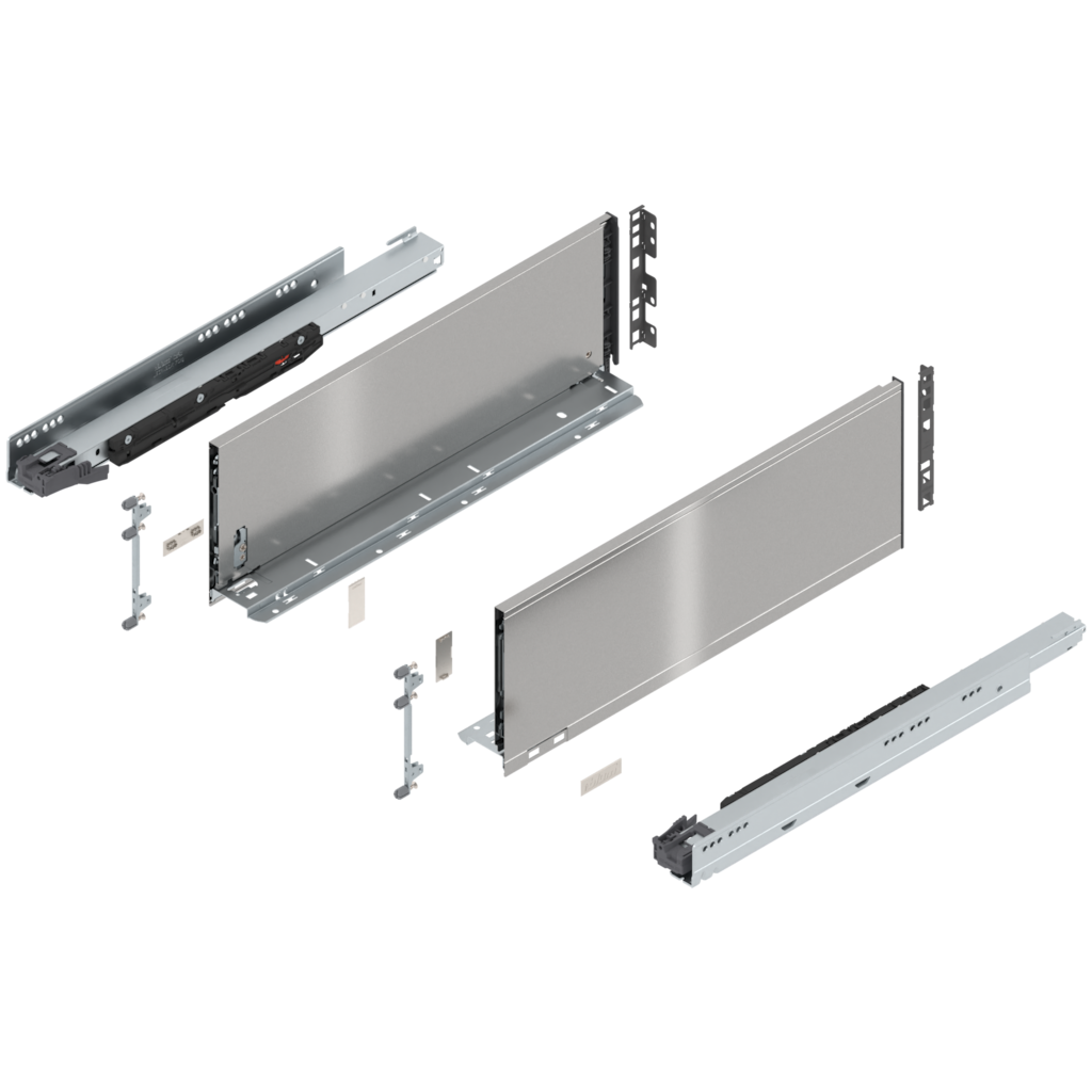 LEGRABOX pure complete set drawer height C (193.0 mm)