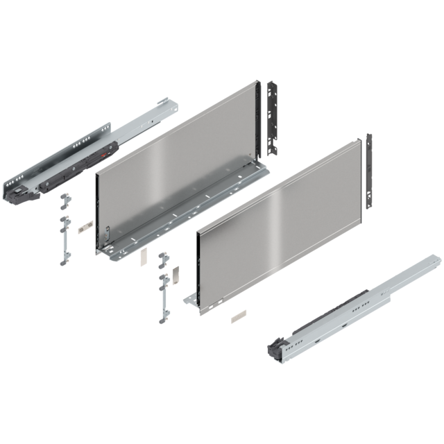 LEGRABOX pure complete set drawer height F (257.0 mm)