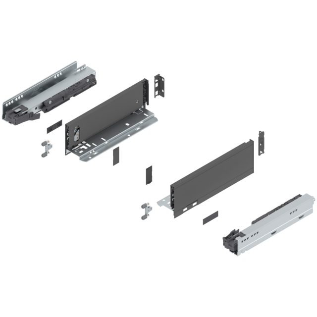 LEGRABOX pure complete set drawer height M (106.0 mm)