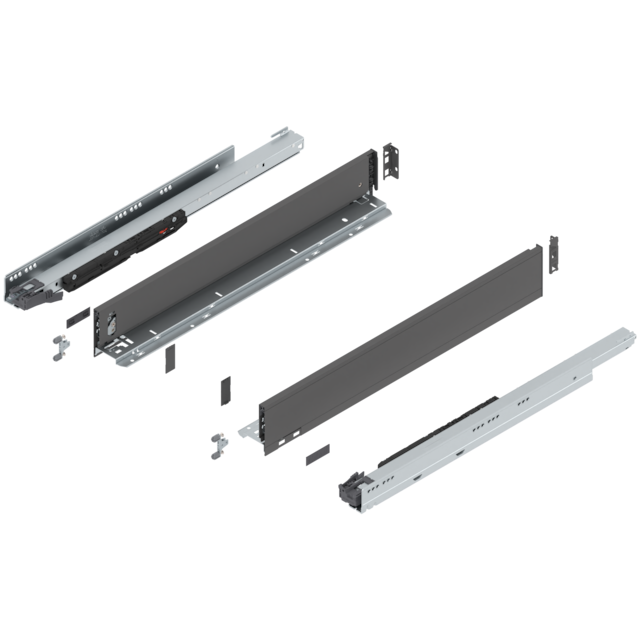 LEGRABOX pure complete set drawer height M (106.0 mm)
