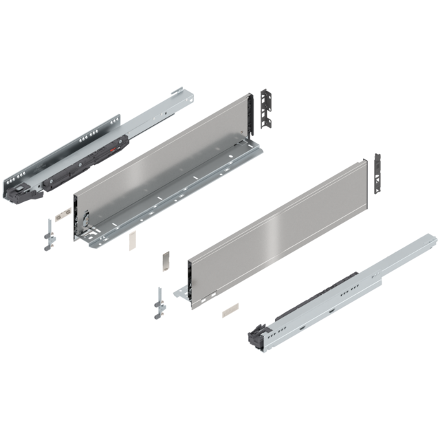 LEGRABOX pure complete set drawer height K (142.0 mm)