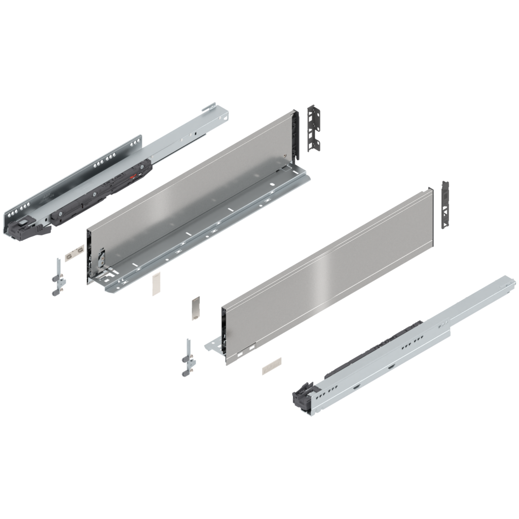 LEGRABOX pure complete set drawer height K (142.0 mm)