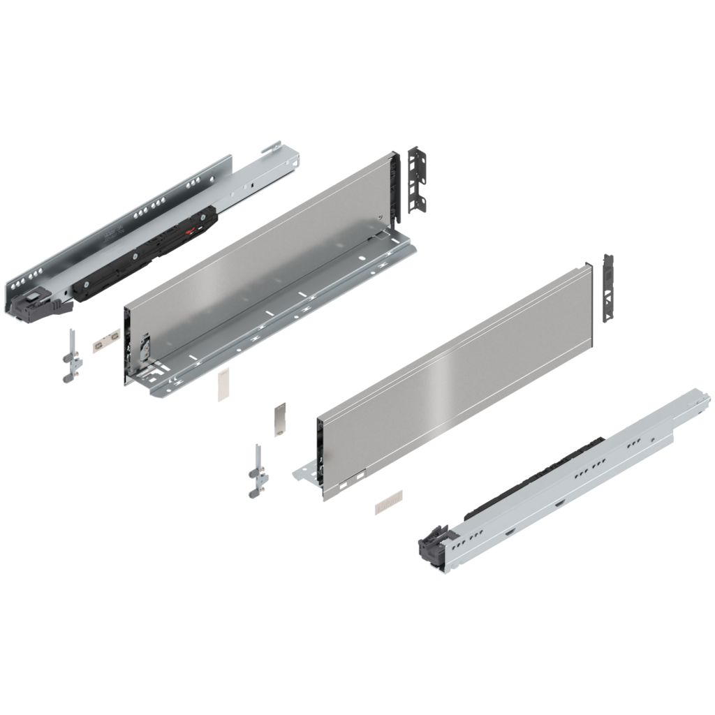 LEGRABOX pure complete set drawer height K (142.0 mm)