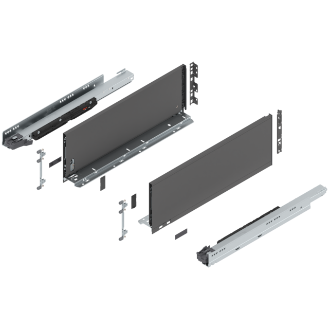 LEGRABOX pure complete set drawer height C (193.0 mm)