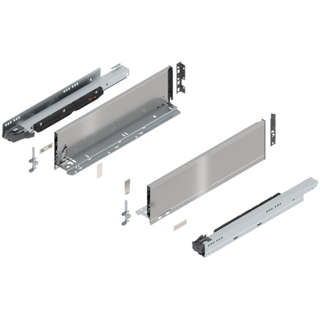 LEGRABOX pure complete set drawer height K (142.0 mm)