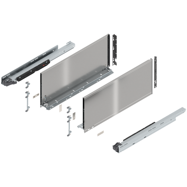 LEGRABOX pure complete set drawer height F (257.0 mm)