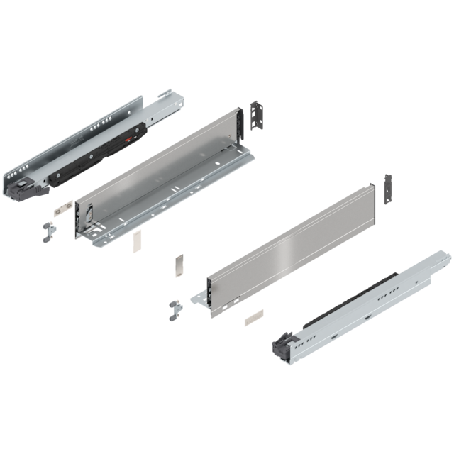 LEGRABOX pure complete set drawer height M (106.0 mm)