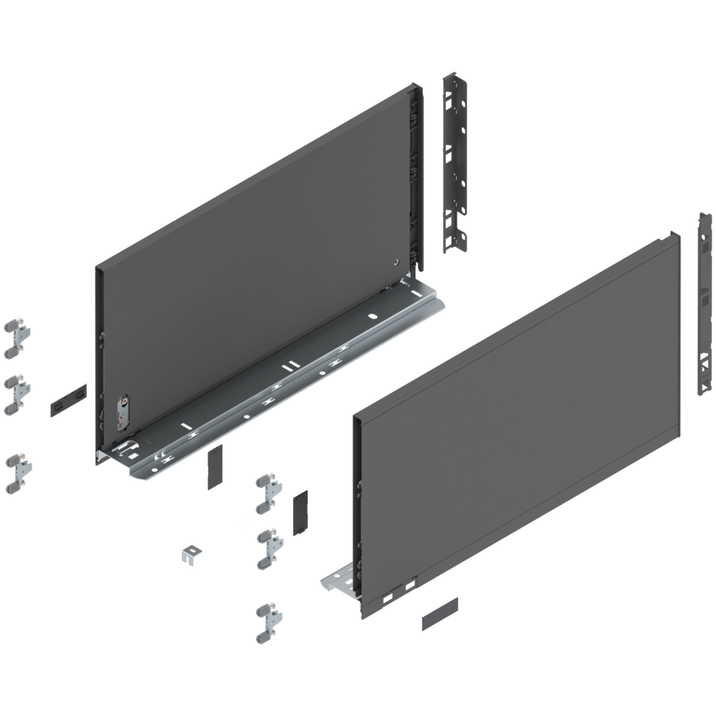LEGRABOX complete set drawer height F (257.0 mm)