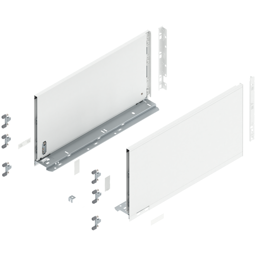 LEGRABOX complete set drawer height F (257.0 mm)