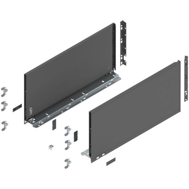 LEGRABOX complete set drawer height F (257.0 mm)