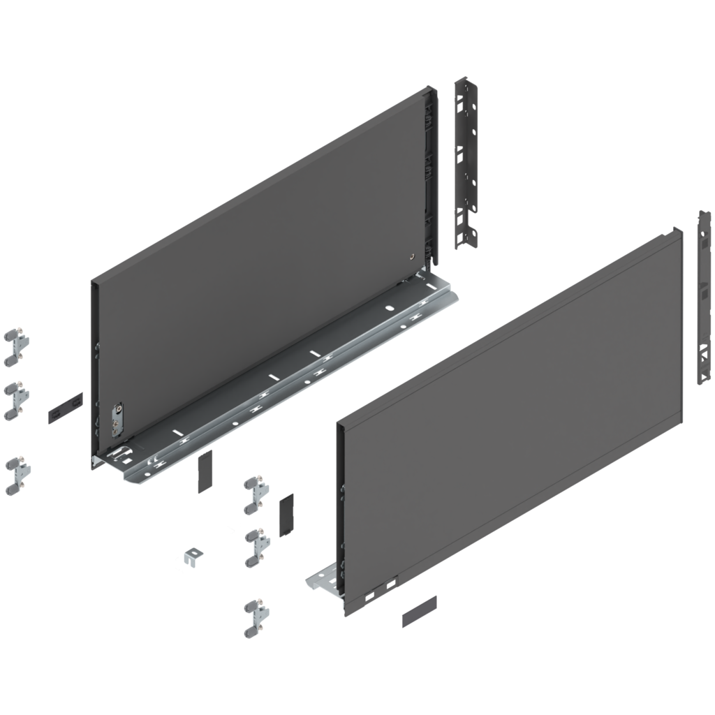 LEGRABOX complete set drawer height F (257.0 mm)