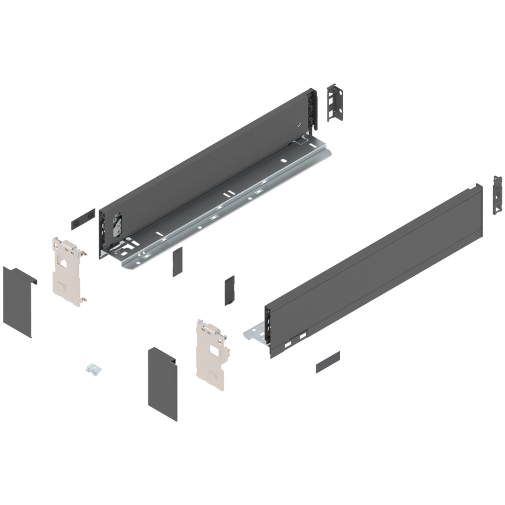 LEGRABOX complete set drawer height M (106.0 mm)
