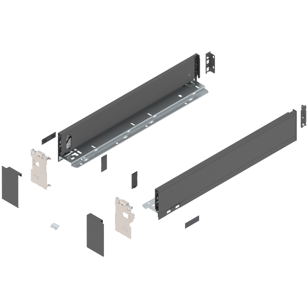 LEGRABOX complete set drawer height M (106.0 mm)