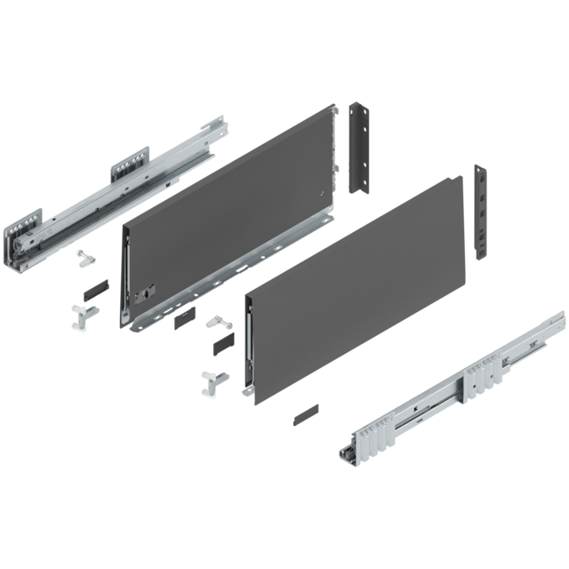 MERIVOBOX complete set drawer height E (209.0 mm)