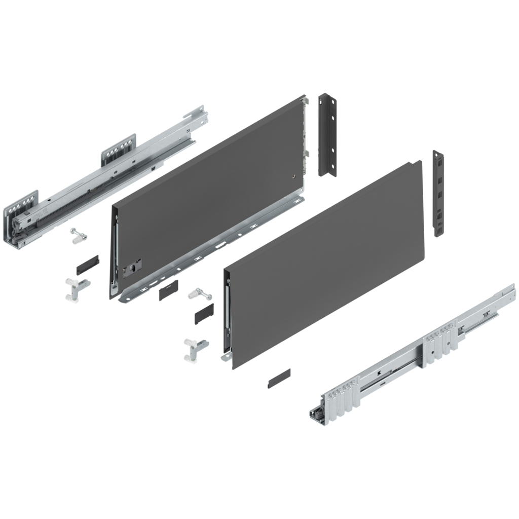 MERIVOBOX complete set, drawer height E (209.0 mm)