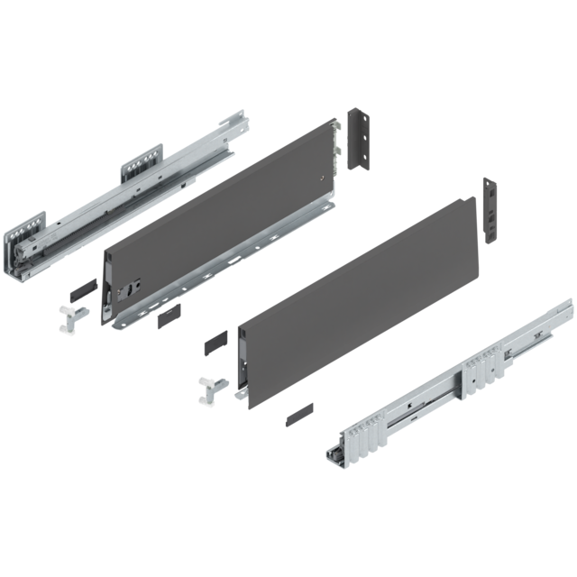 MERIVOBOX complete set drawer height K (146.0 mm)
