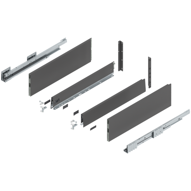 MERIVOBOX complete set drawer height F (273.0 mm)