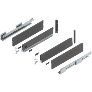 MERIVOBOX complete set drawer height E (209.0 mm)