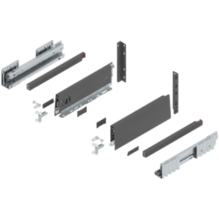 MERIVOBOX complete set drawer height E (209.0 mm)