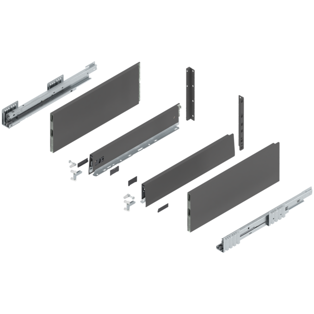 MERIVOBOX complete set drawer height F (273.0 mm)