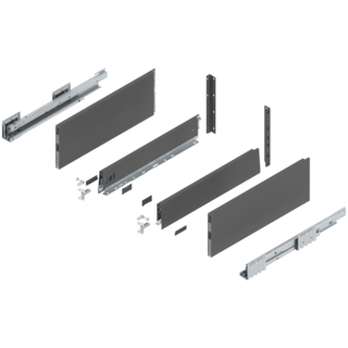 MERIVOBOX complete set drawer height F (273.0 mm)