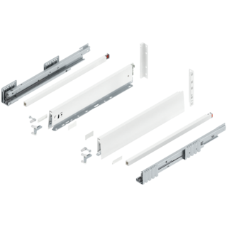 MERIVOBOX complete set, drawer height E (209.0 mm), single gallery