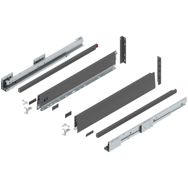 MERIVOBOX complete set drawer height E (209.0 mm)