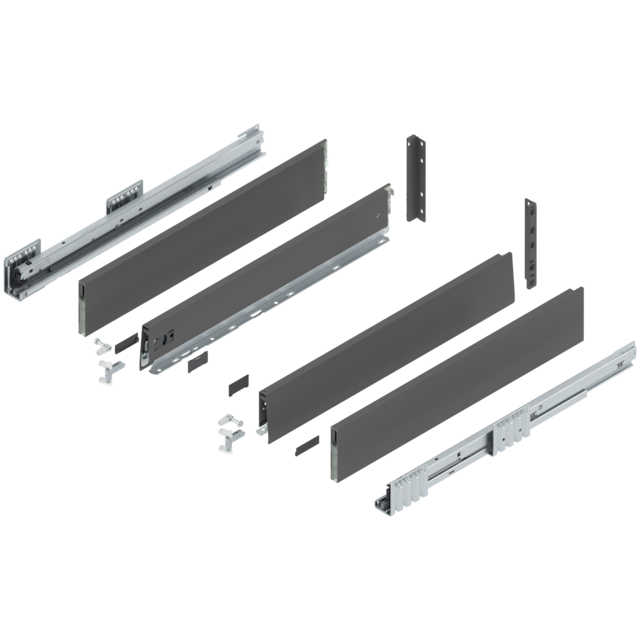MERIVOBOX complete set drawer height E (209.0 mm)