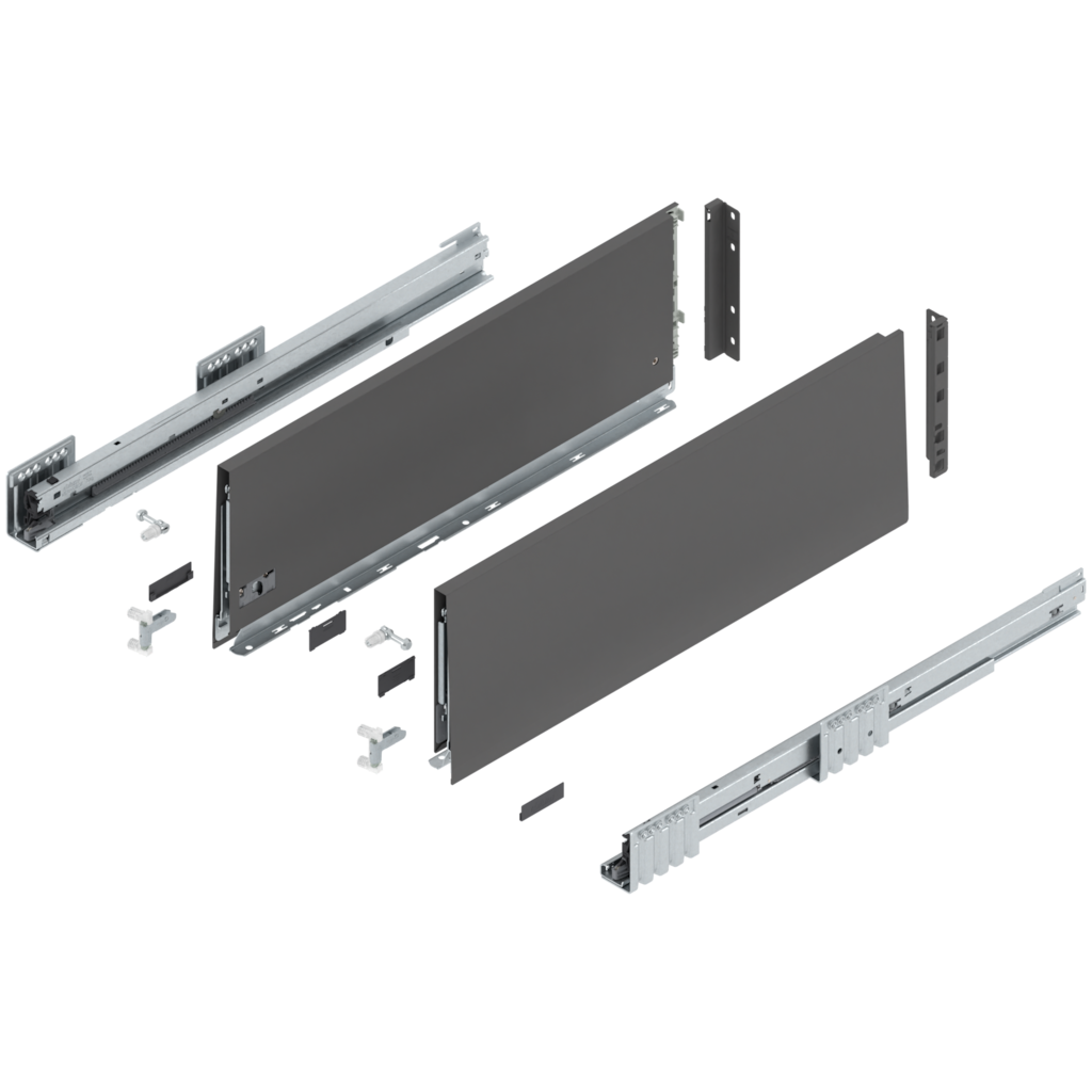 MERIVOBOX complete set, drawer height E (209.0 mm)