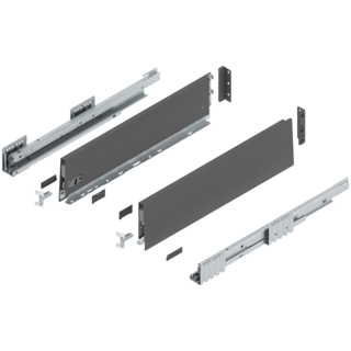 MERIVOBOX complete set, drawer height K (146.0 mm)