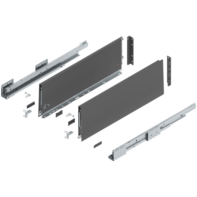 MERIVOBOX complete set, drawer height E (209.0 mm)