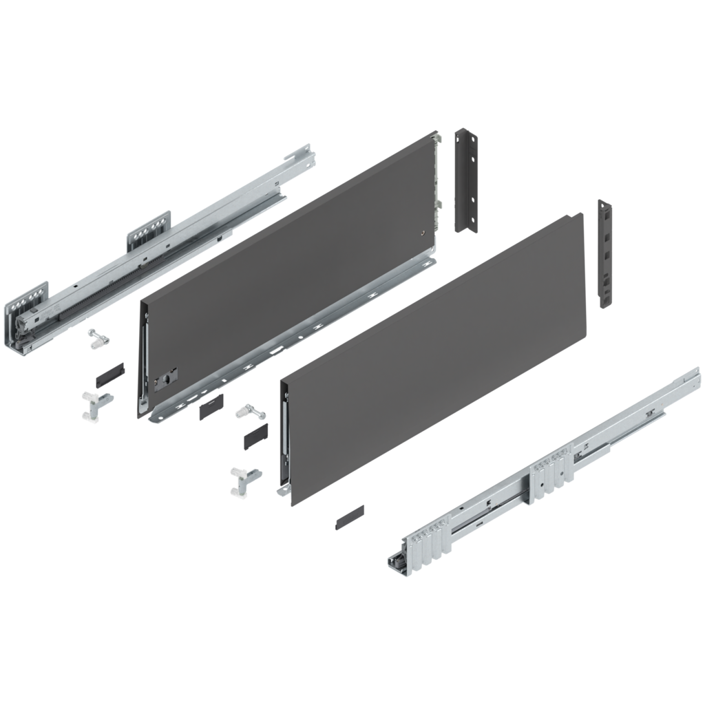 MERIVOBOX complete set, drawer height E (209.0 mm)