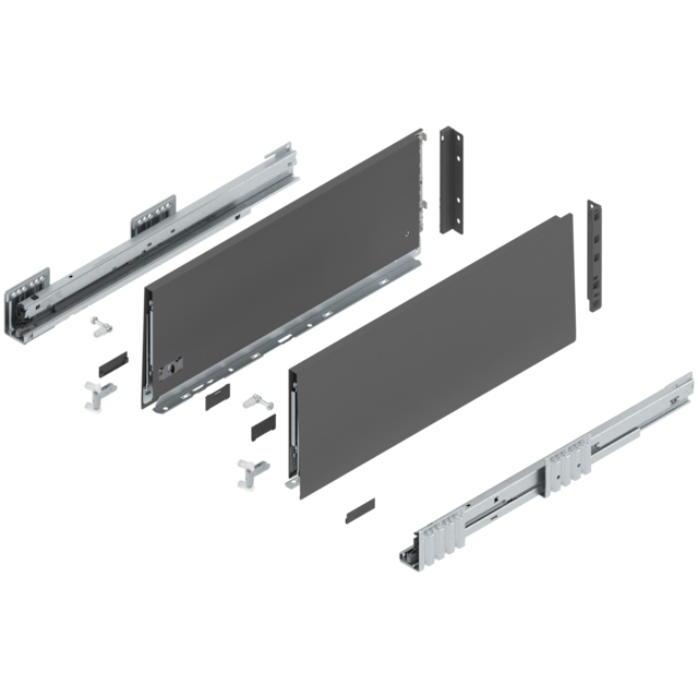 MERIVOBOX complete set, drawer height E (209.0 mm)