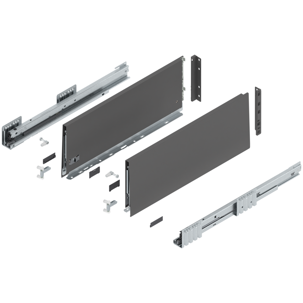 MERIVOBOX complete set, drawer height E (209.0 mm)
