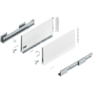 MERIVOBOX complete set, Drawer height E (209.0 mm)